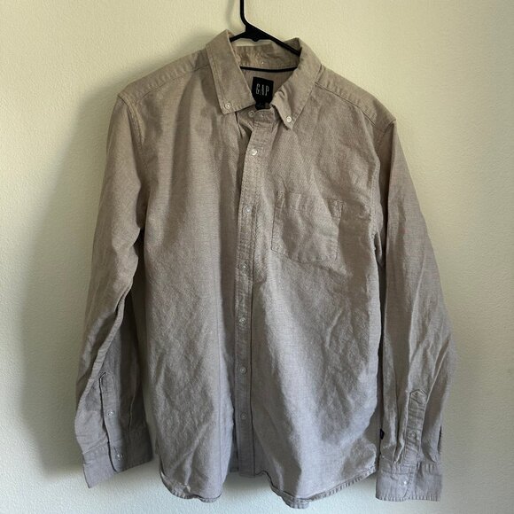 GAP Button-Down Men's Shirt - Large - Picture 2 of 2